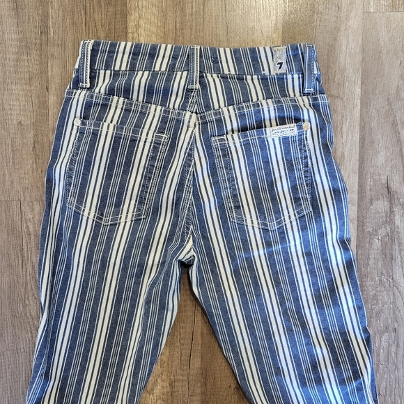 For All Mankin Pinstripe Skinnies - Picture 3 of 6